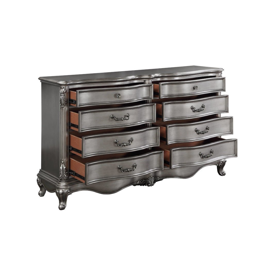 Ariadne Dresser BD00606 Antique Platinum Finish | Acme - BD00606 - Home Elegance USA - 4