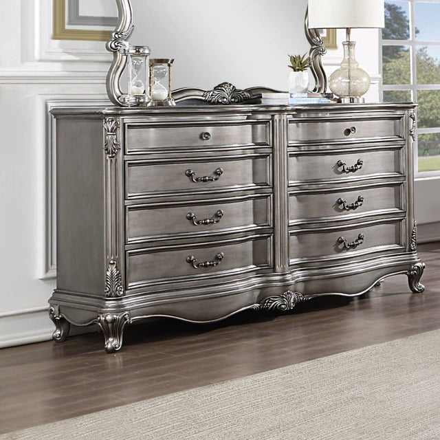 Ariadne Dresser BD00606 Antique Platinum Finish | Acme - BD00606 - Home Elegance USA - 1