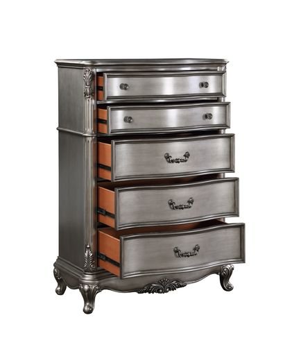 Ariadne Chest BD00607 Antique Platinum Finish | Acme - BD00607 - Home Elegance USA - 3