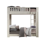 Acme - Cedro Twin/Twin Bunk Bed BD00612 Weathered White Finish