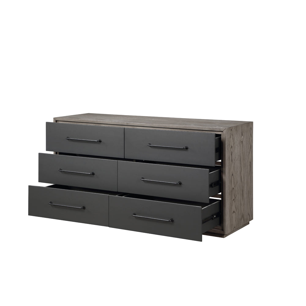 Acme - Estevon Dresser BD00614 Gray Oak Finish