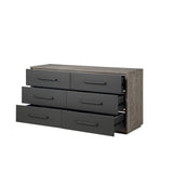 Acme - Estevon Dresser BD00614 Gray Oak Finish