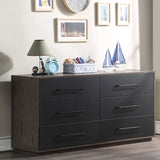 Acme - Estevon Dresser BD00614 Gray Oak Finish