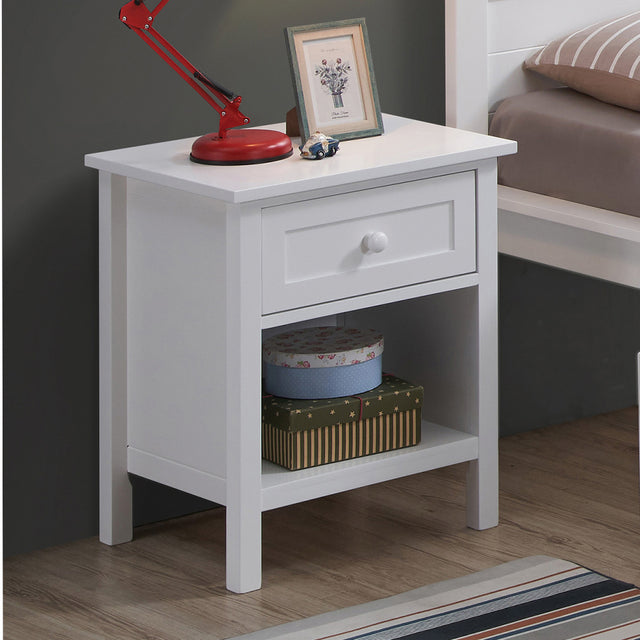 Acme - Lolanda Nightstand BD00650 White Finish