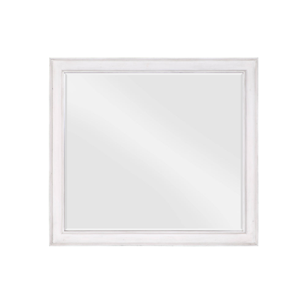 Acme - Katia Mirror BD00662 Rustic Gray & Weathered White Finish