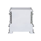 Acme - Valkyrie Nightstand BD00684 Antique Platinum Finish