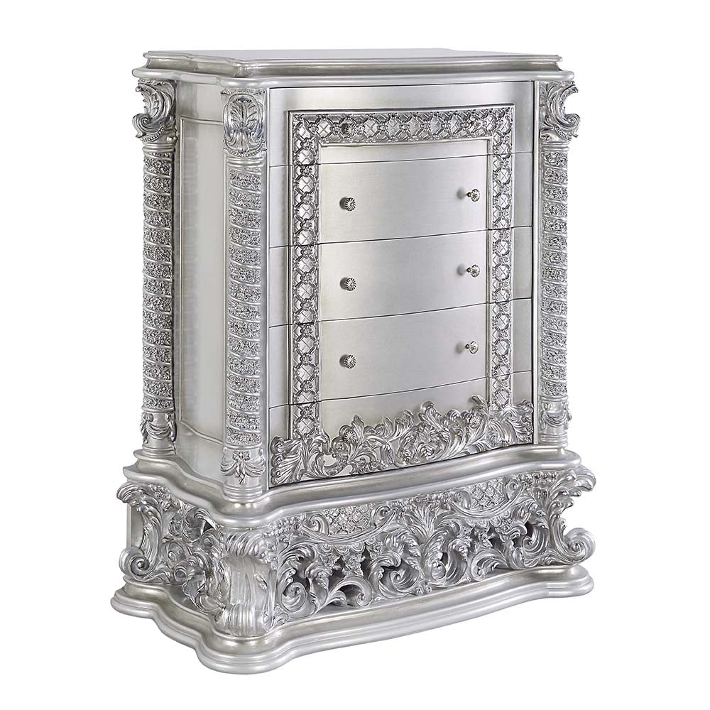 Acme - Valkyrie Chest BD00687 Antique Platinum Finish