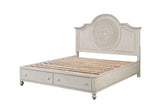 Acme - Roselyne Queen Bed BD00695Q Antique White Finish