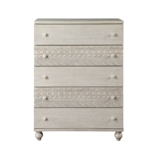 Acme - Roselyne Chest BD00699 Antique White Finish