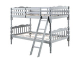 Acme - Homestead Twin/Twin Bunk Bed BD00864 Gray Finish