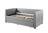 Danyl Daybed W/Trundle (Twin) BD00954 Gray Fabric | Acme - BD00954 - Home Elegance USA - 4