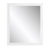 Acme - Gaines Mirror BD01036 White High Gloss Finish