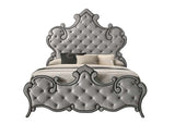 Acme - Perine Queen Bed BD01062Q Gray Velvet