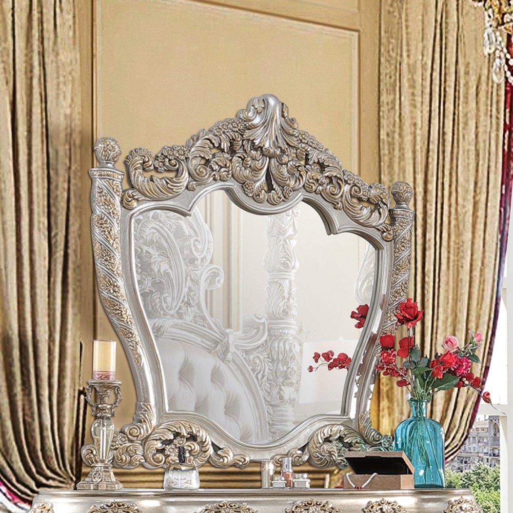 Danae Mirror BD01236 Champagne & Gold Finish | Acme - BD01236 - Home Elegance USA - 1