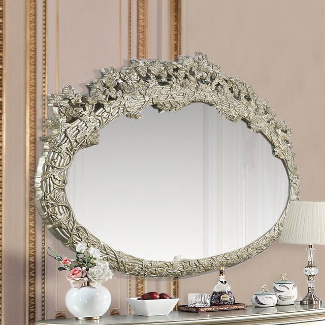 Acme - Sorina Mirror BD01243 Antique Gold Finish