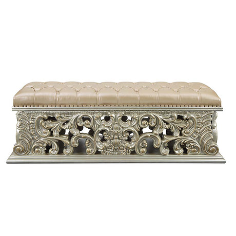 Acme - Sorina Bench BD01246 Antique Gold Finish