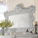 Adara Mirror BD01250 Antique White Finish | Acme - BD01250 - Home Elegance USA - 1