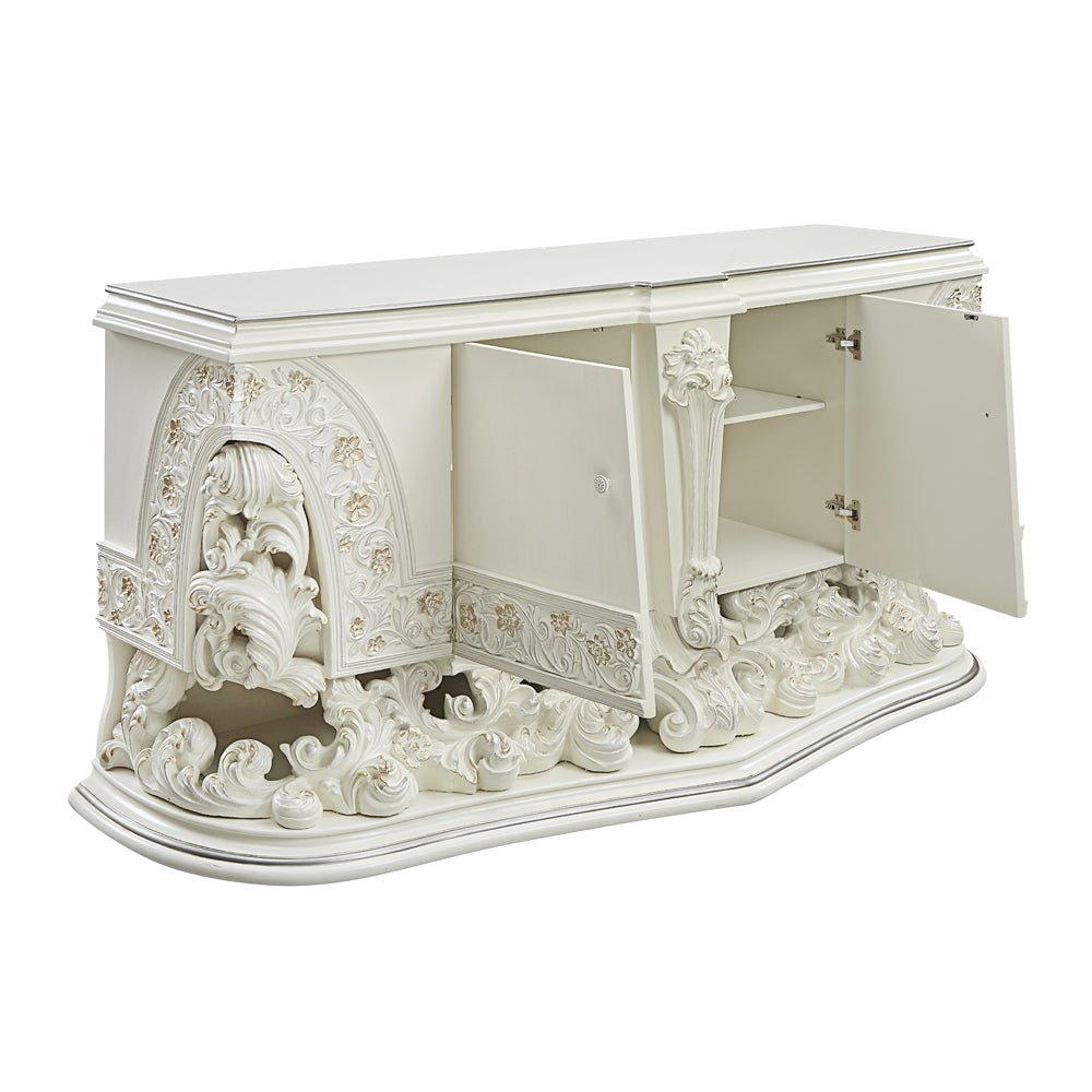 Adara Dresser BD01251 Antique White Finish | Acme - BD01251 - Home Elegance USA - 4