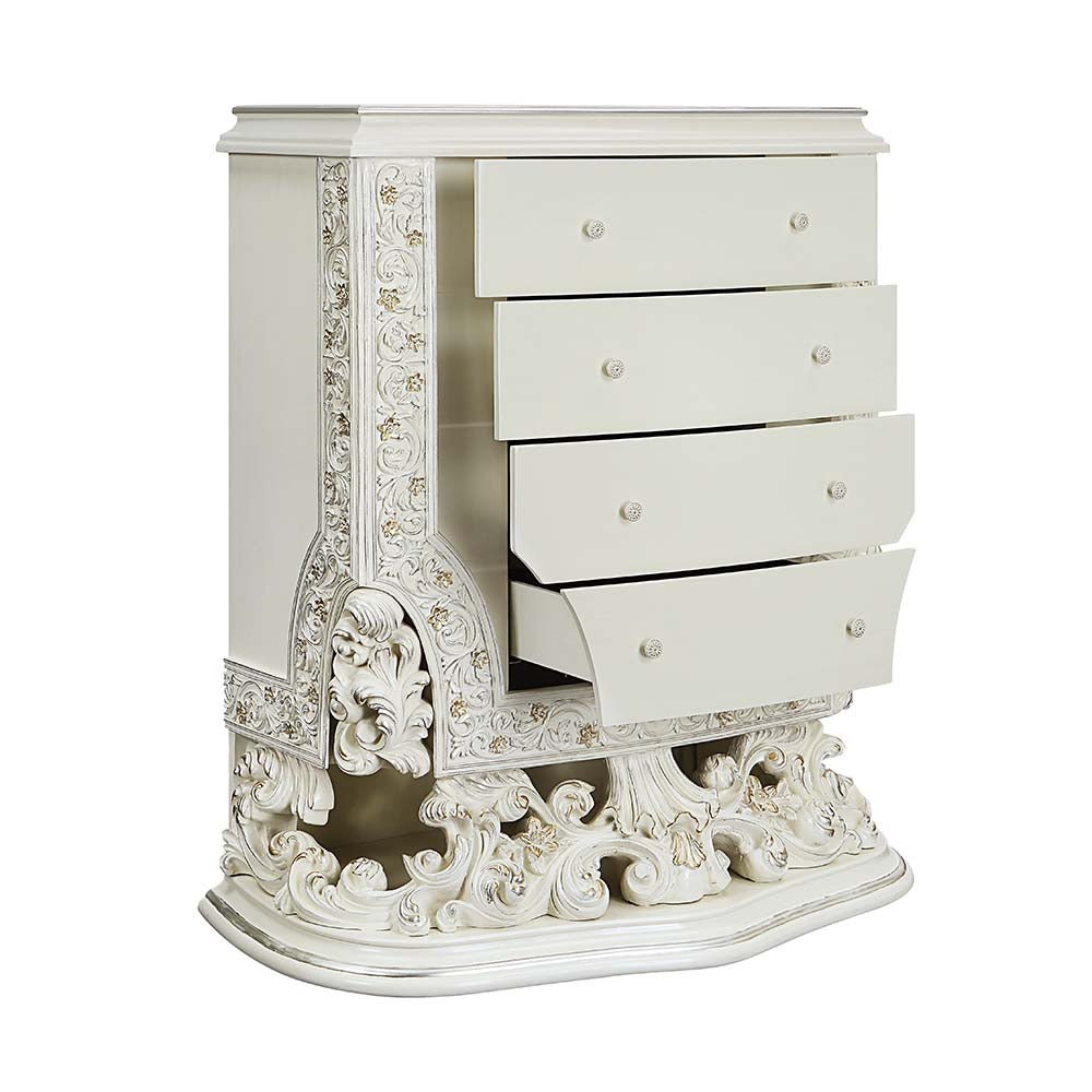 Adara Chest BD01252 Antique White Finish | Acme - BD01252 - Home Elegance USA - 5