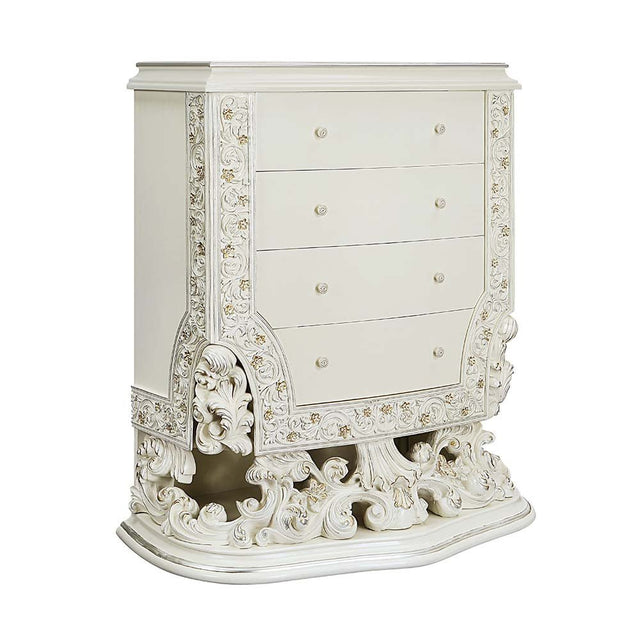 Adara Chest BD01252 Antique White Finish | Acme - BD01252 - Home Elegance USA - 1