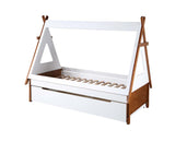 Acme - Loreen Twin Bed BD01287T Oak & White Finish