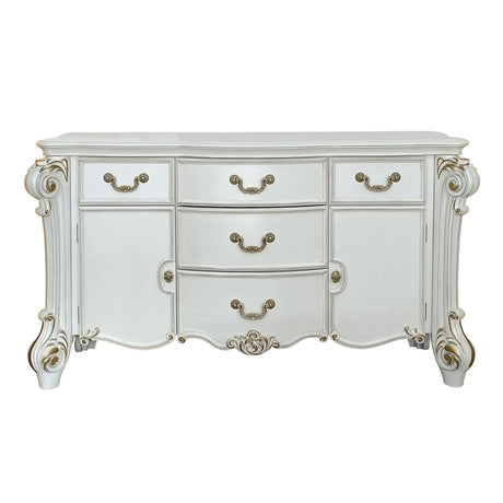 Acme - Vendome Dresser BD01342 Antique Pearl Finish