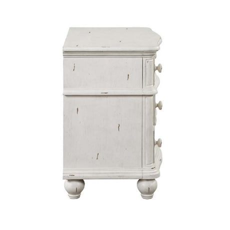 Acme - Jaqueline Nightstand BD01434 Antique White Finish