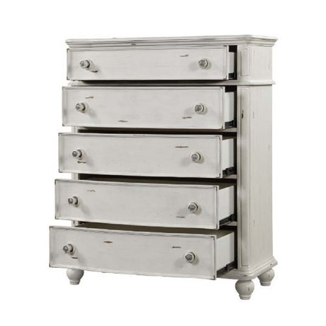 Acme - Jaqueline Chest BD01437 Antique White Finish