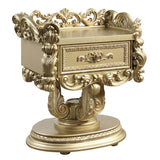 Acme - Bernadette Nightstand BD01475 Gold Finish