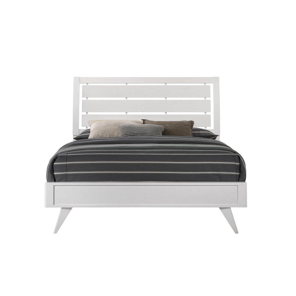 Acme - Cerys EK Bed BD01557EK White Finish