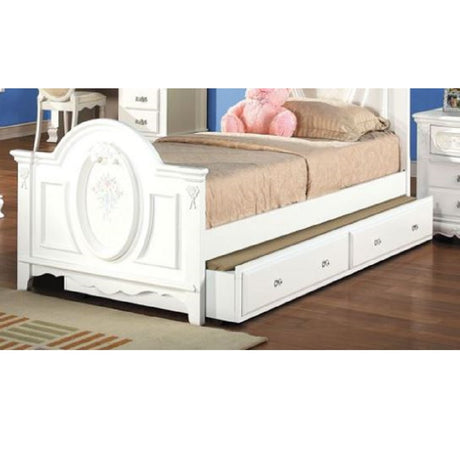 Acme - Flora Trundle (Twin) BD01646 White Finish