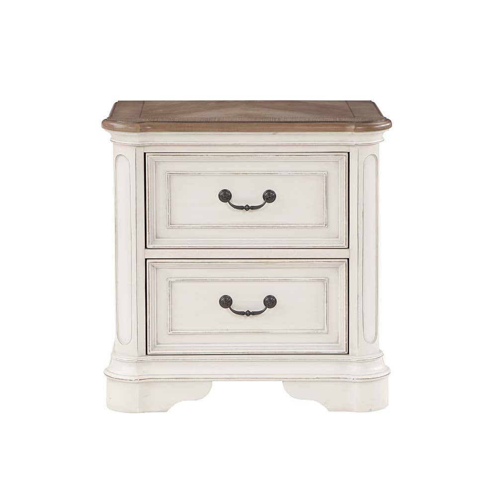 Acme - Florian Nightstand BD01649 Antique White Finish