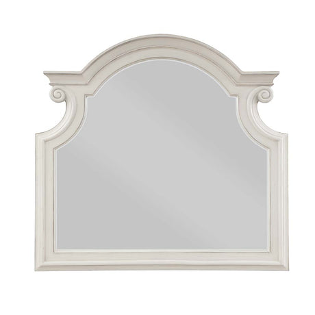 Acme - Florian Mirror BD01650 Antique White Finish