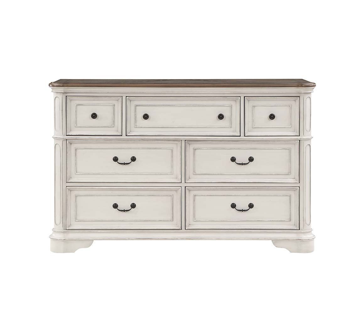 Acme - Florian Dresser BD01651 Antique White Finish