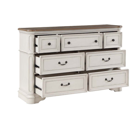 Acme - Florian Dresser BD01651 Antique White Finish