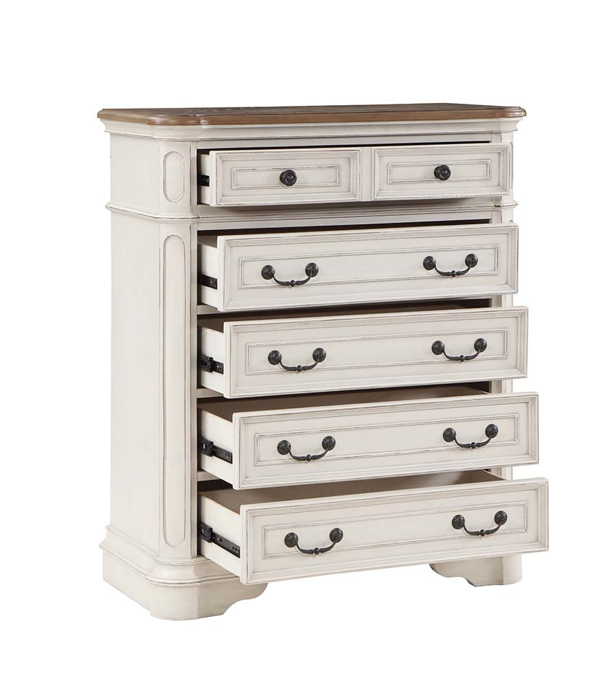 Acme - Florian Chest BD01652 Antique White Finish