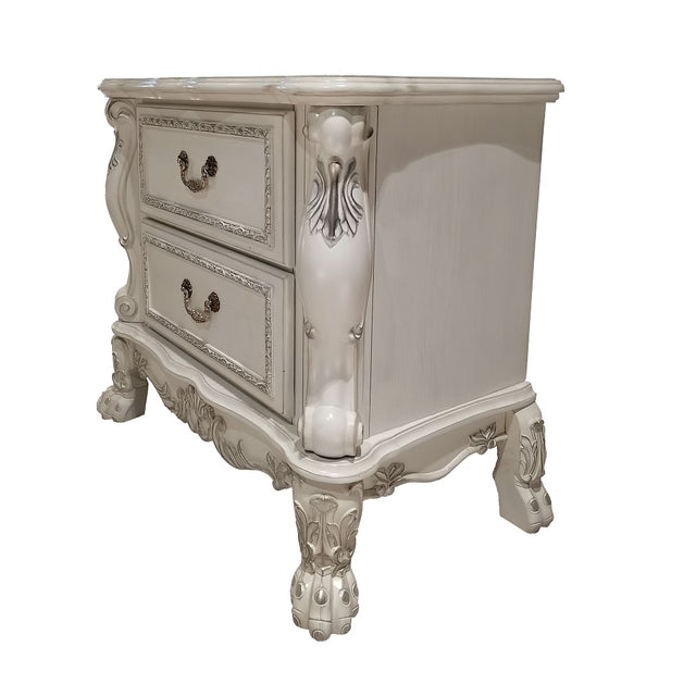 Acme - Dresden II Nightstand BD01675 Bone White Finish