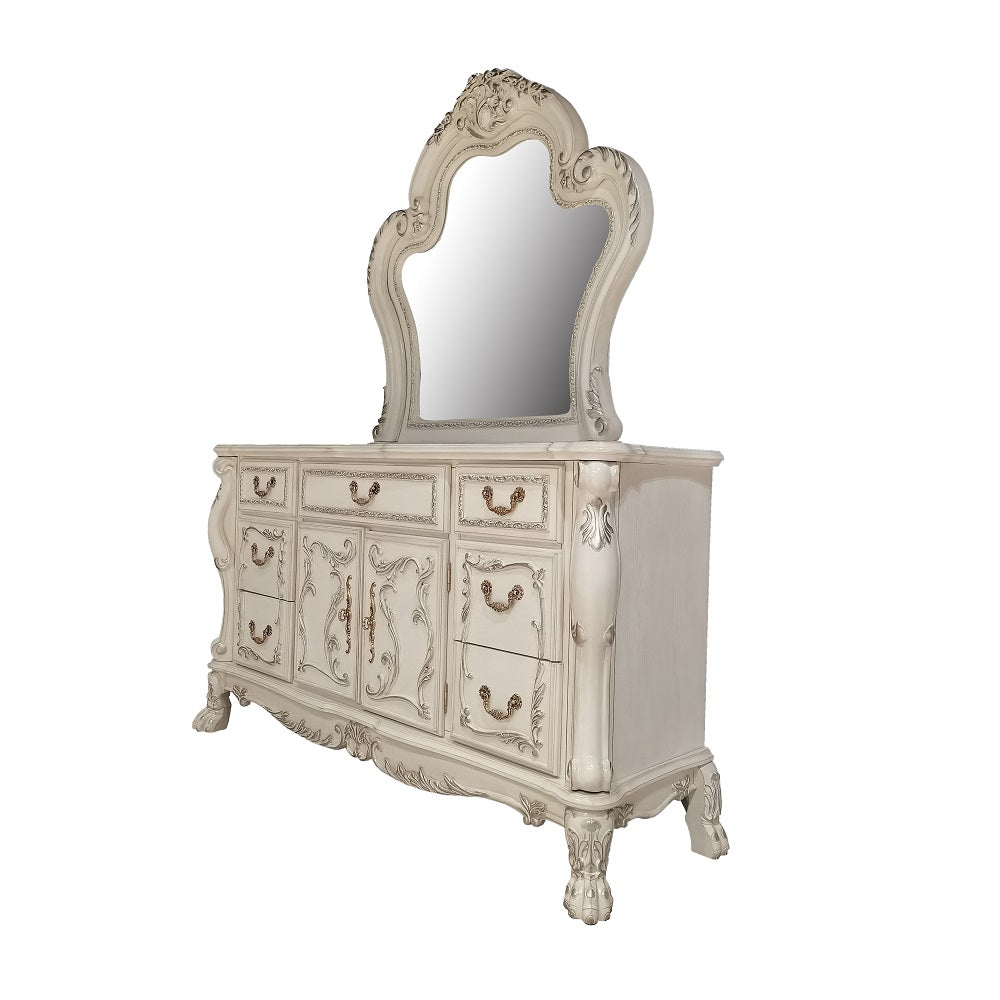 Acme - Dresden Dresser BD01685 Bone White Finish