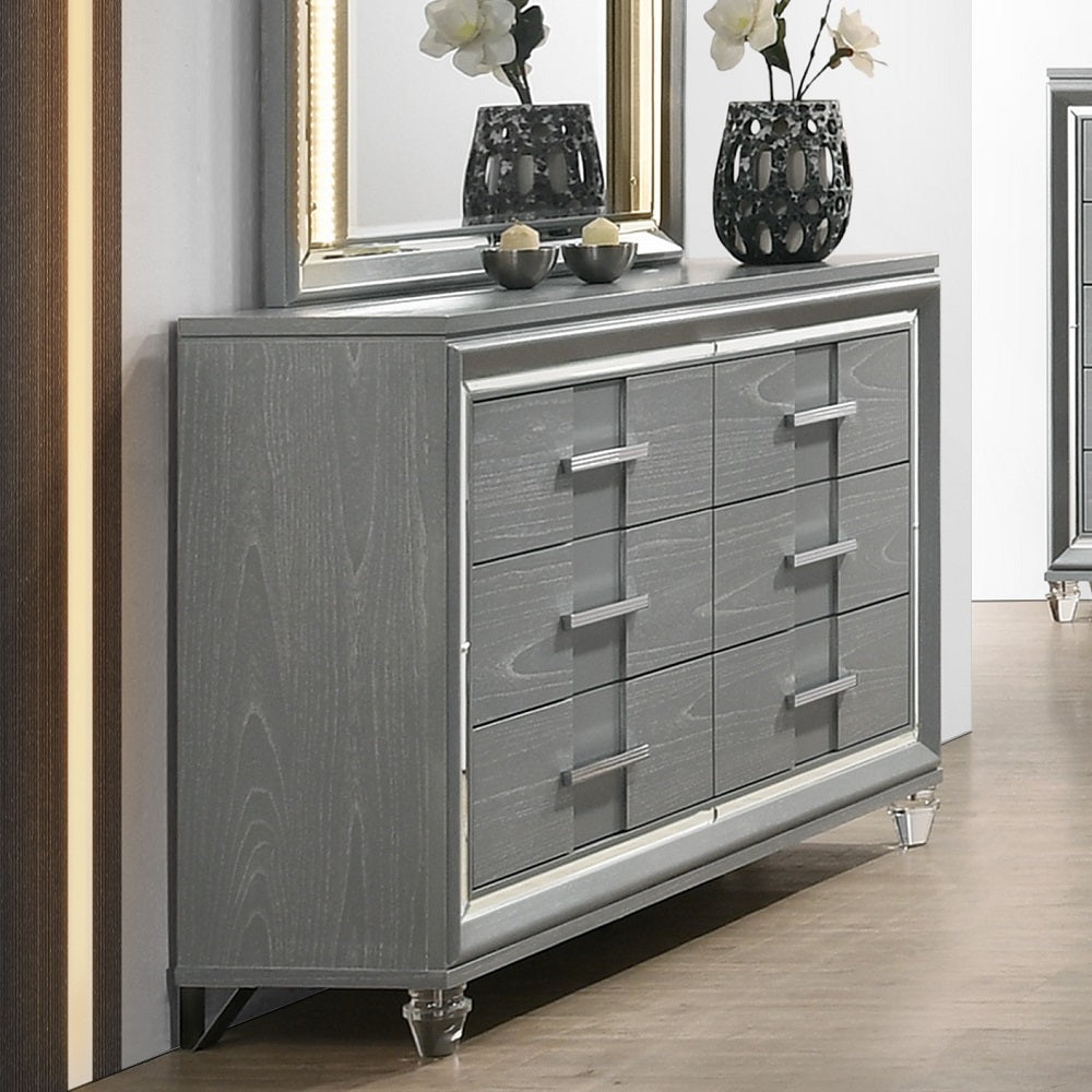 Acme - Truman Dresser BD01726 Powder Grey Finish