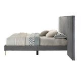 Acme - Muilee Ek Wall Bed BD01740EK Gray Fabric