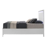 Acme - Haiden Full Bed W/Led & Storage BD01743F White Finish