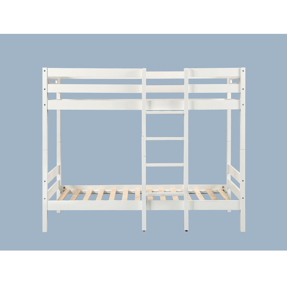 Acme - Esin Twin/Twin Bunk Bed BD01864 White Finish