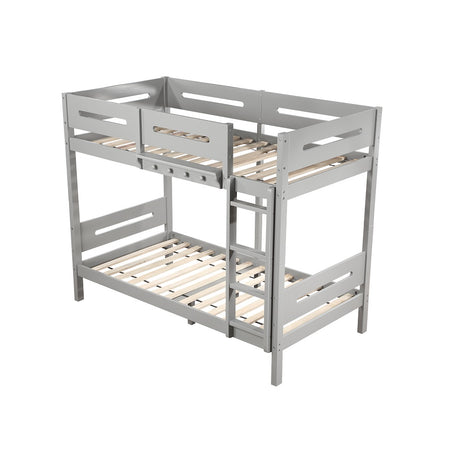 Acme - Edah Twin/Twin Bunk Bed BD01913 Gray Finish