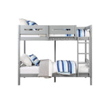 Acme - Edah Twin/Twin Bunk Bed BD01913 Gray Finish