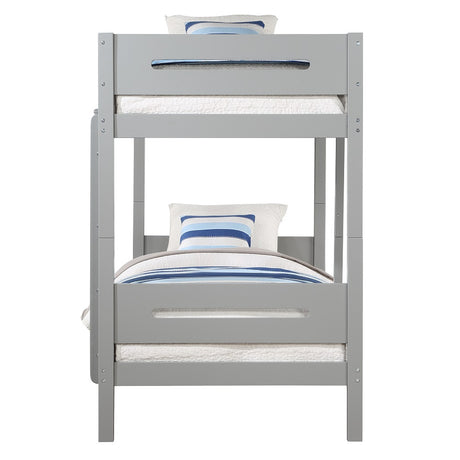 Acme - Edah Twin/Twin Bunk Bed BD01913 Gray Finish