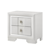 Acme - Elain Nightstand BD02019 White Finish