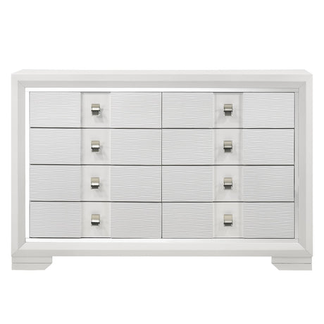 Acme - Elain Dresser BD02021 White Finish