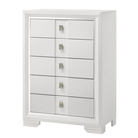 Acme - Elain Chest BD02022 White Finish