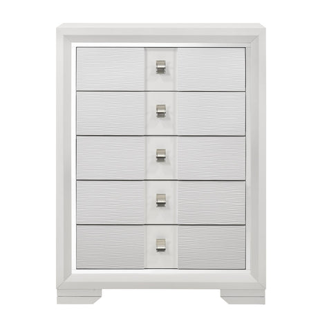 Acme - Elain Chest BD02022 White Finish