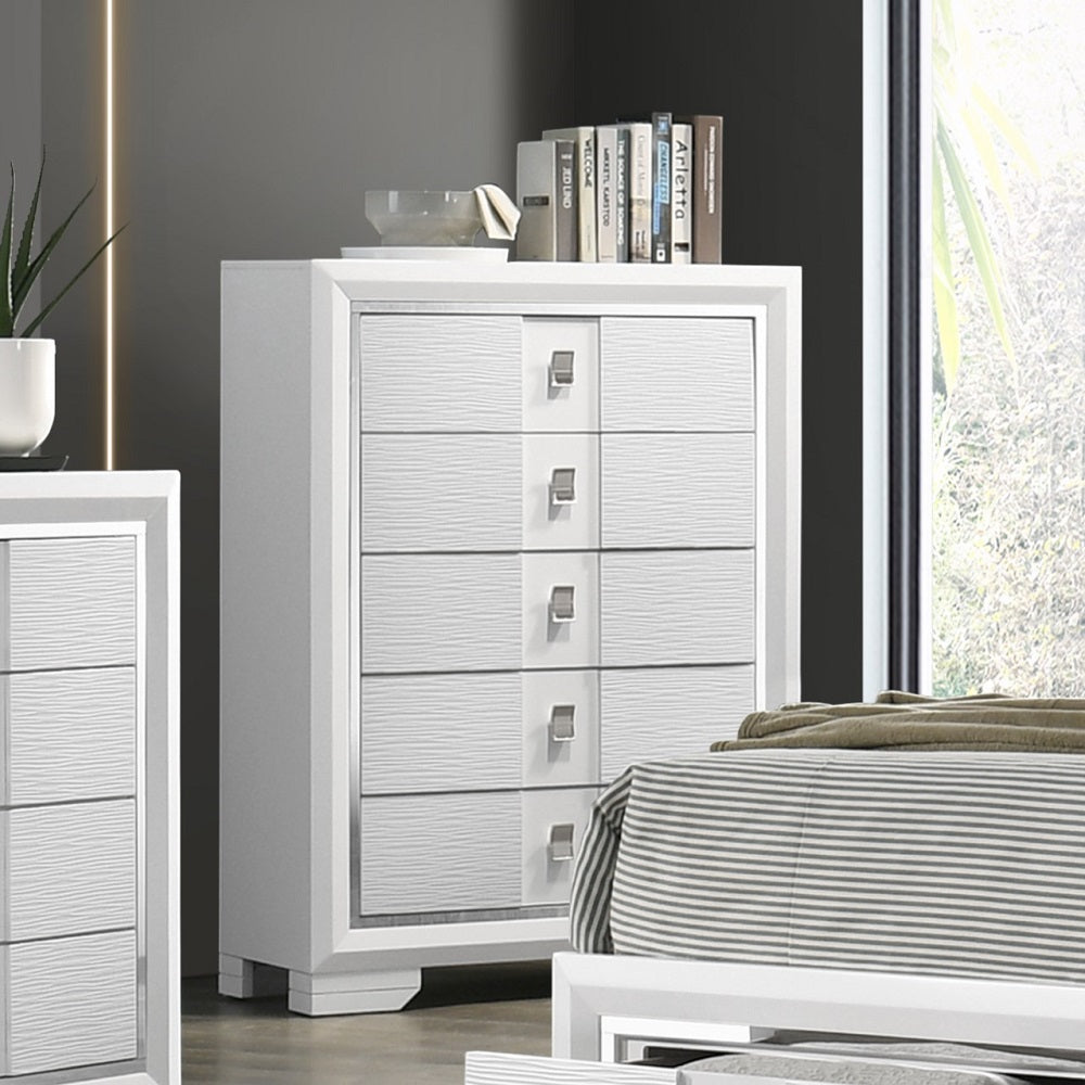 Acme - Elain Chest BD02022 White Finish